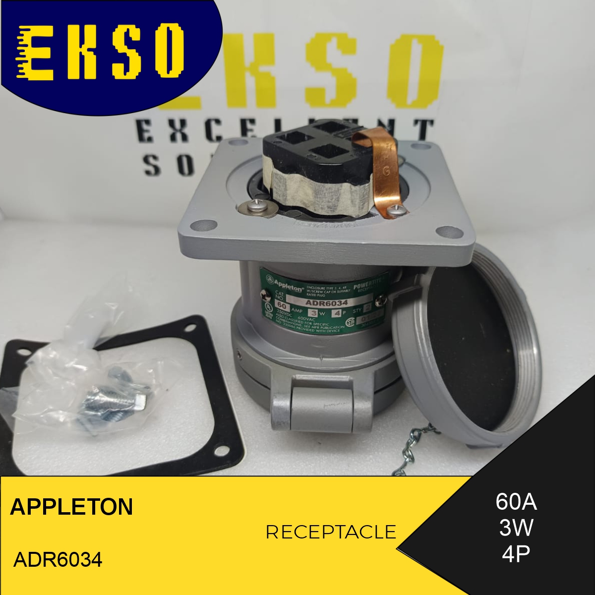 appleton emerson adr6034 - receptacle