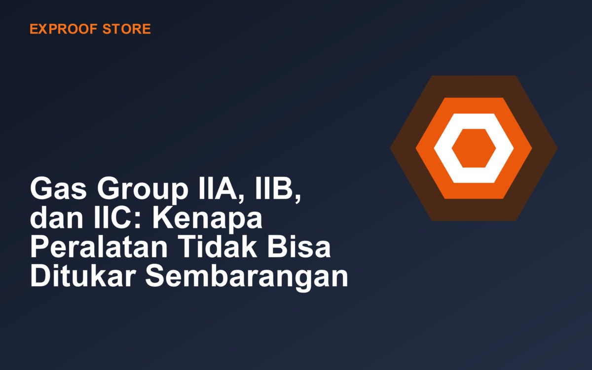 Gas Group IIA, IIB, dan IIC: Kenapa Peralatan Tidak Bisa Ditukar Sembarangan