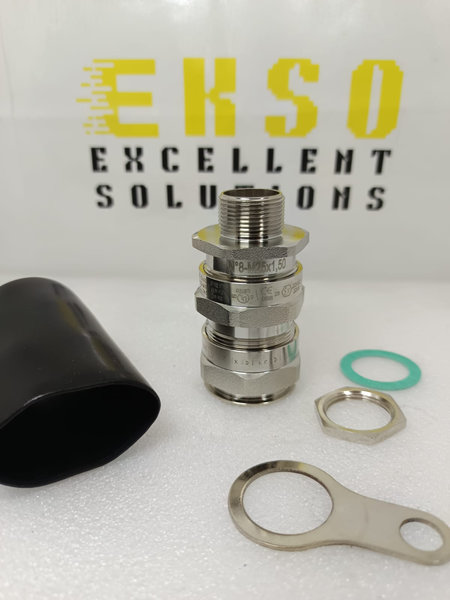 CROUSE-HINDS, ADE4M253NPN BRASS NICKEL-PLATED CABLE GLAND M25