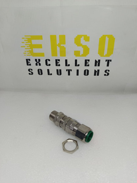 CMP, 20 E1FX M20 BRASS NICKEL PLATED CABLE GLAND M20 (20E1FX1RA)