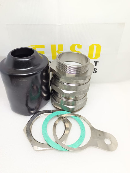 CROUSE-HINDS, ADE4M753NPNK2 BRASS NICKEL-PLATED CABLE GLAND M75
