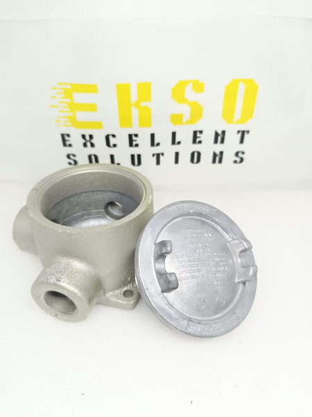CROUSE-HINDS, EABX26 Condulet EAB Conduit Outlet Box With Cover