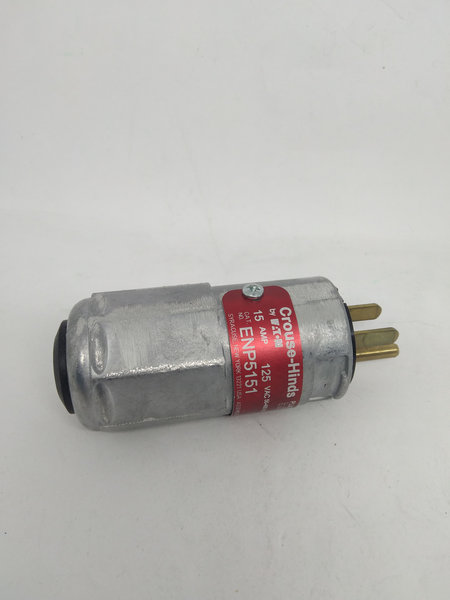 Eaton Crouse-Hinds ENP5151 EXPLOSION PROOF 15 AMP 120V PLUG