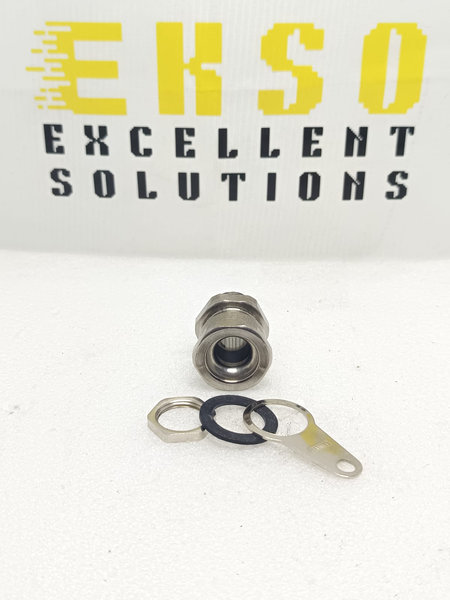 HAWKE, 501/421/A/M20 BRASS NICKEL-PLATED CABLE GLAND M20