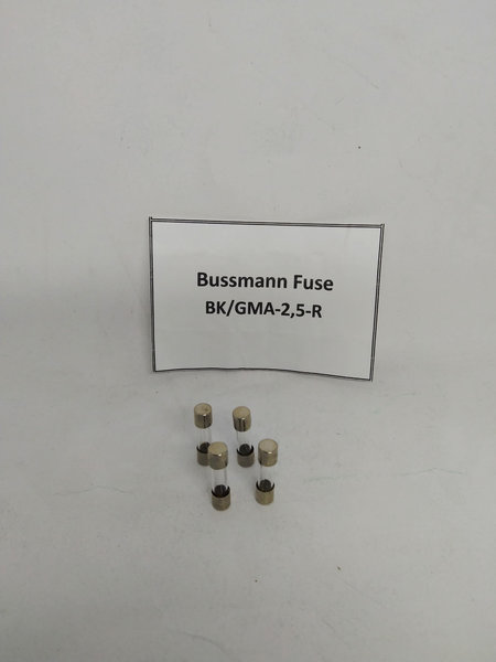 Bussman fuse 2,5 R