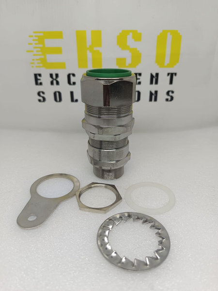CMP-UK 32E1FW M32 CML (32E1FW1RA5) BRASS NICKEL PLATED CABLE GLAND M32